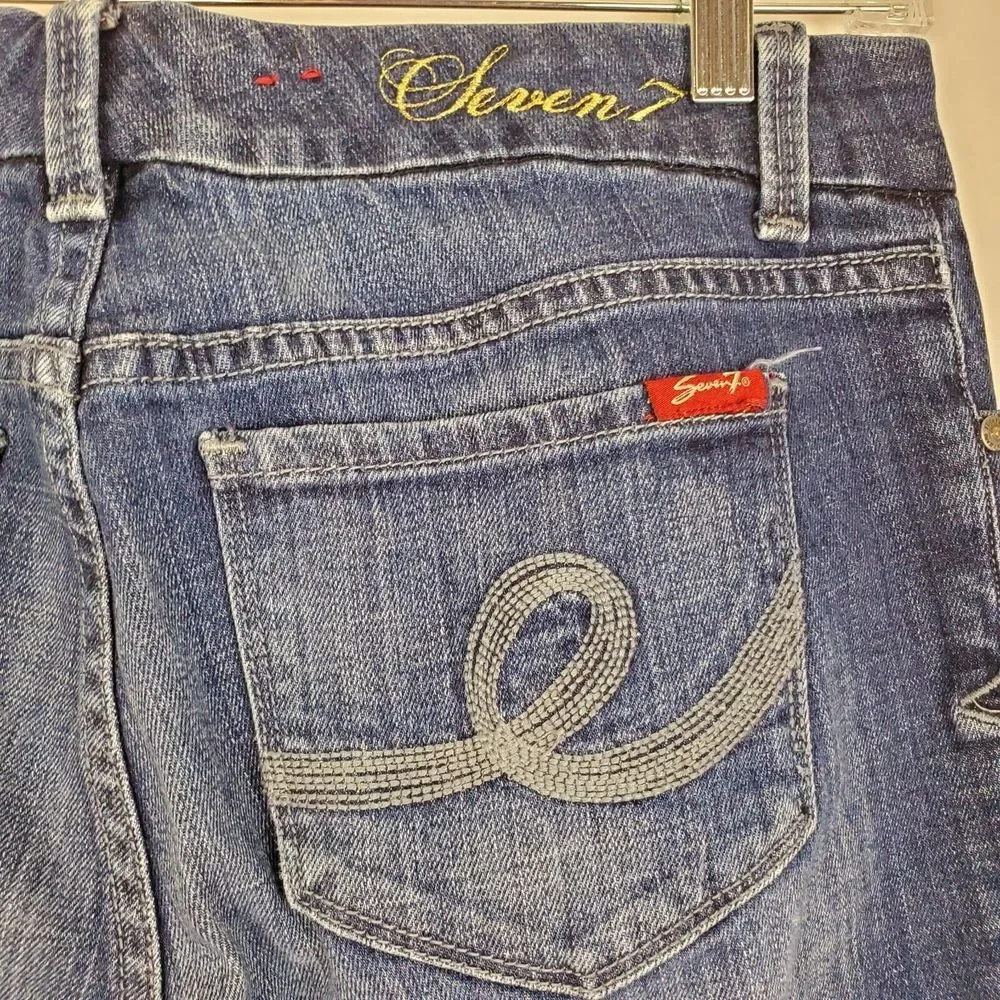 Seven7 Women's Bootcut Jeans Medium Wash Size 30W x 27L‎